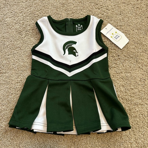 Little King Other - Michigan State Cheer Dress